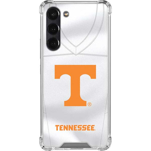 University of Tennessee White Jersey Galaxy S24 FE Clear Case